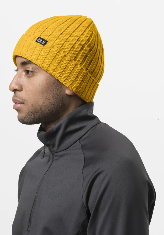 

Флисовая шапка Jack Wolfskin "STORMLOCK RIP KNIT CAP", цвет Mais