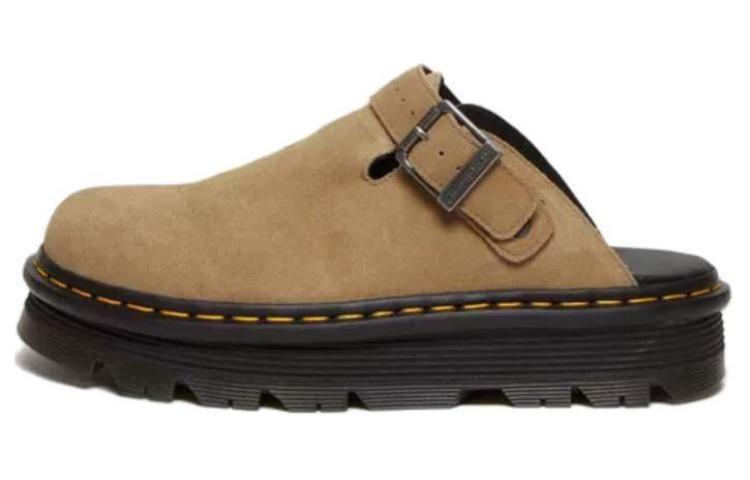 Туфли-мюли Dr. Martens Zebzag Suede Casual Slingback Platform Mule цвета Savannah Tan Dr.Martens, Brown