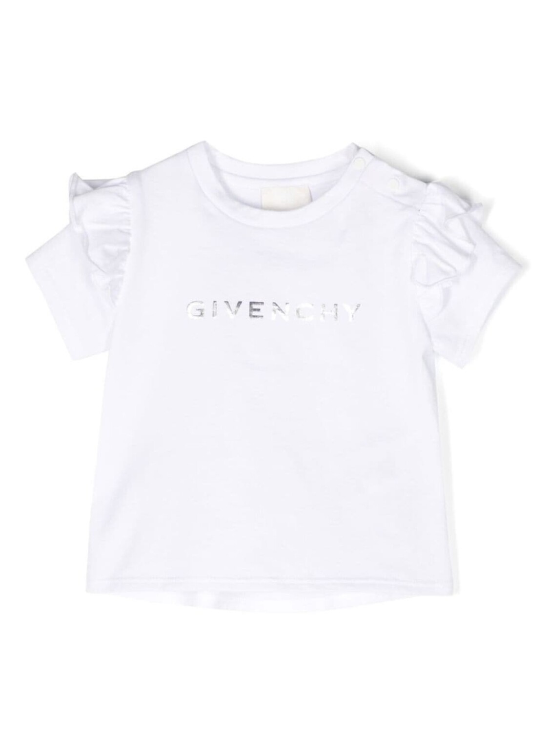 Givenchy Kids футболка с логотипом, белый