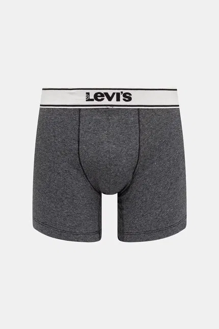 Боксеры 2 шт классические Levi's, черный — фото 2