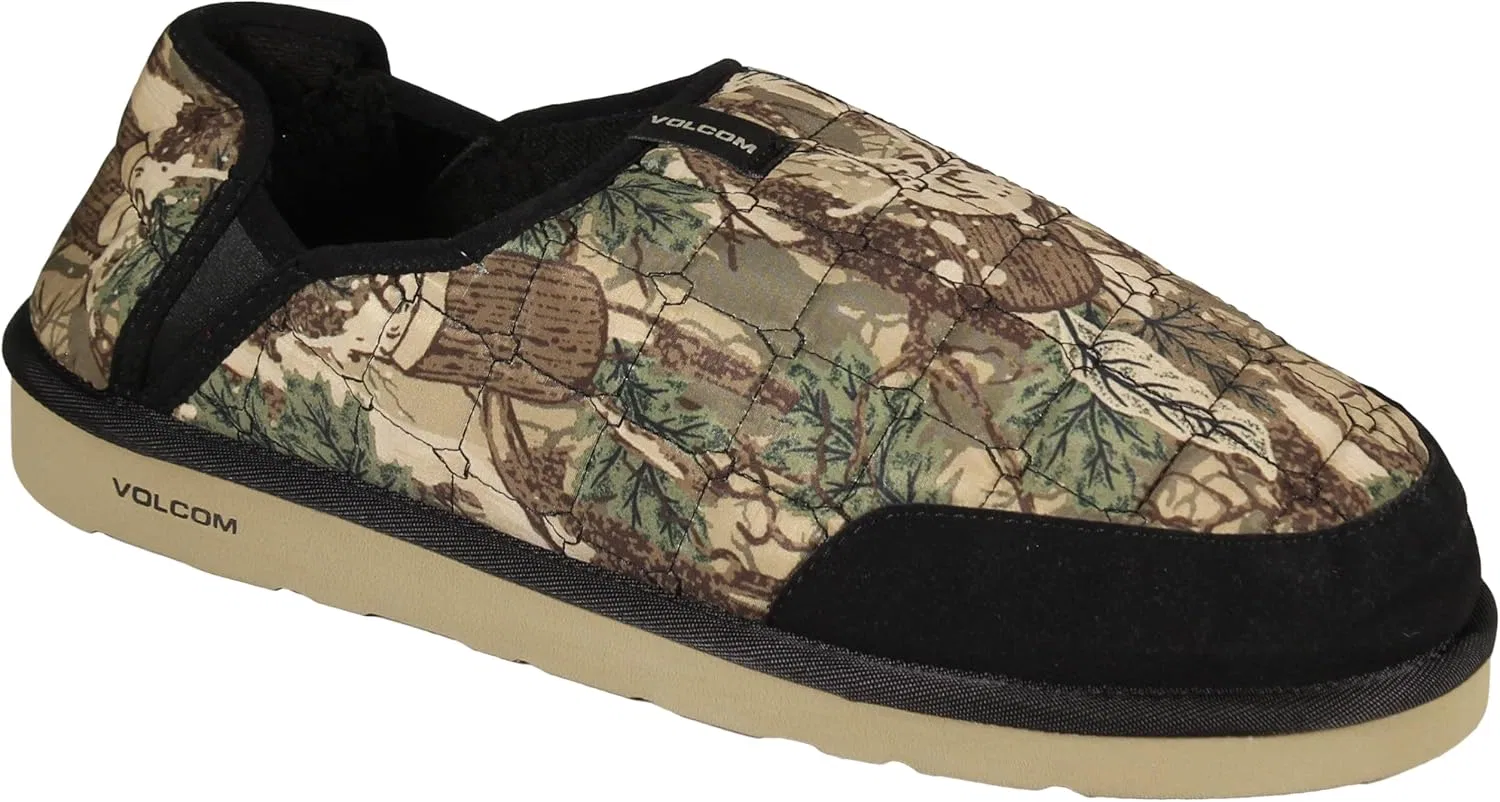 Тапочки мужские с поддержкой стопы Volcom, камуфляж