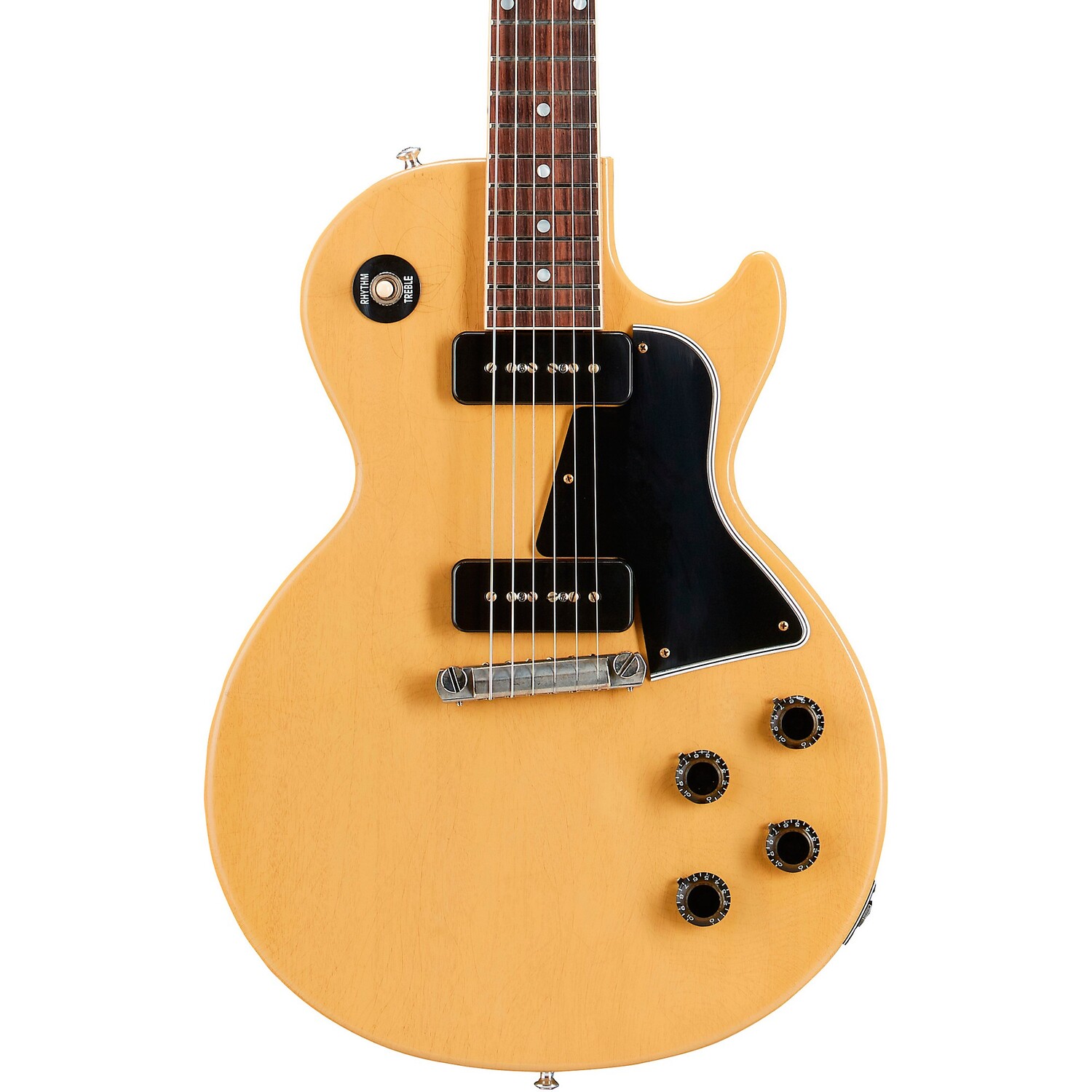 

Gibson Custom Murphy Lab 1957 Les Paul Special Single-Cut Reissue Ultra Light Aged Электрогитара TV Желтый