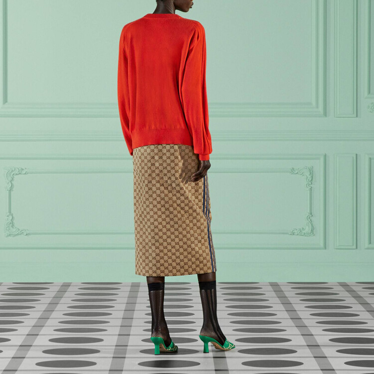 Топ женский Adidas X Gucci, синий — фото 3