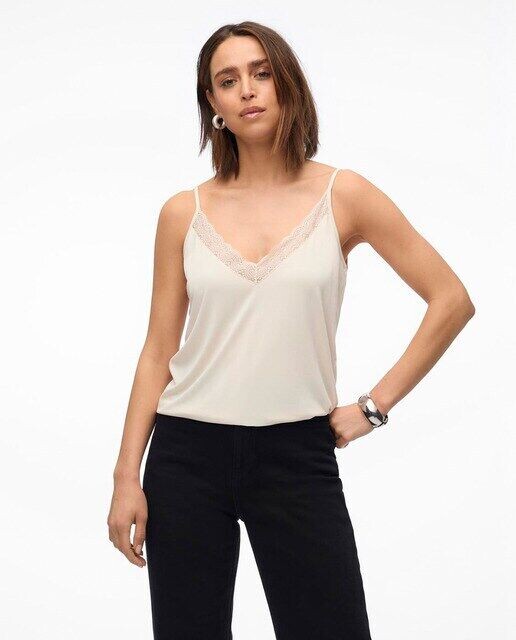 

Женский топ в нижнем белье без бретелек Vero Moda, белый