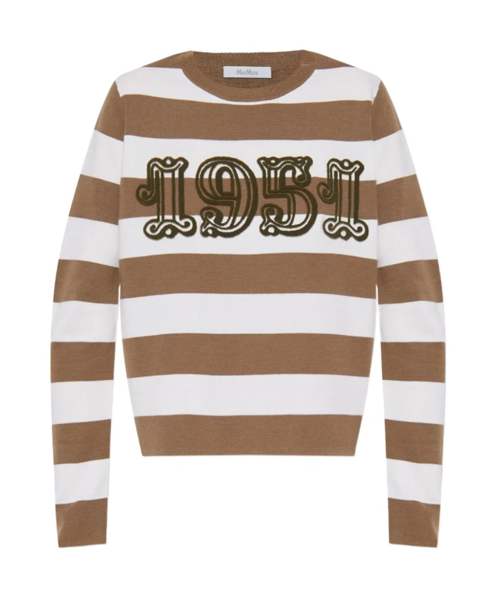 

Вязаный свитер Viterbo с круглым вырезом Max Mara, мультиколор