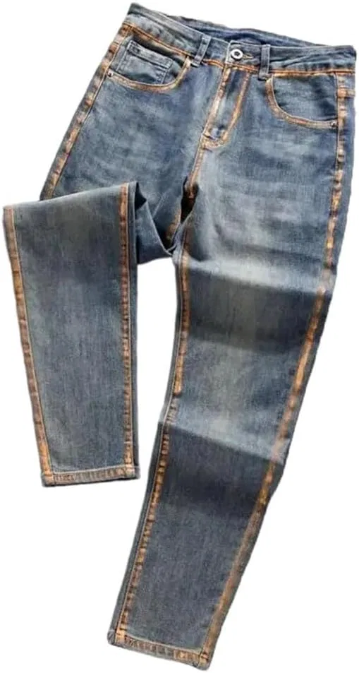 Джинсы прямые Men's Boyfriend Slim Fit, 926blue