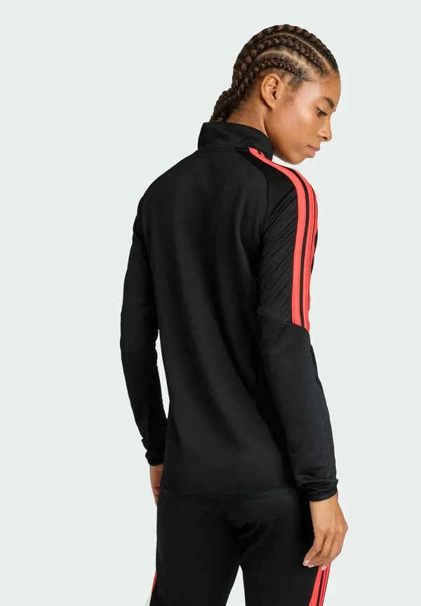 Футболка с длинными рукавами tiro26 league Adidas Performance, Black Semi Lucid/Red — фото 2