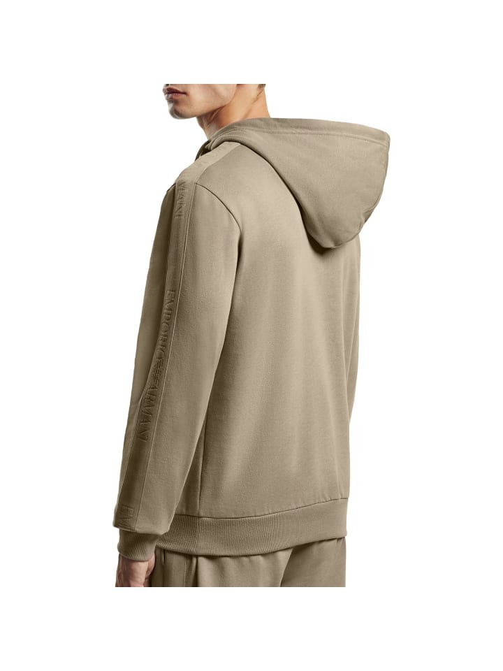 Emporio Armani Светло-коричневая толстовка — фото 4
