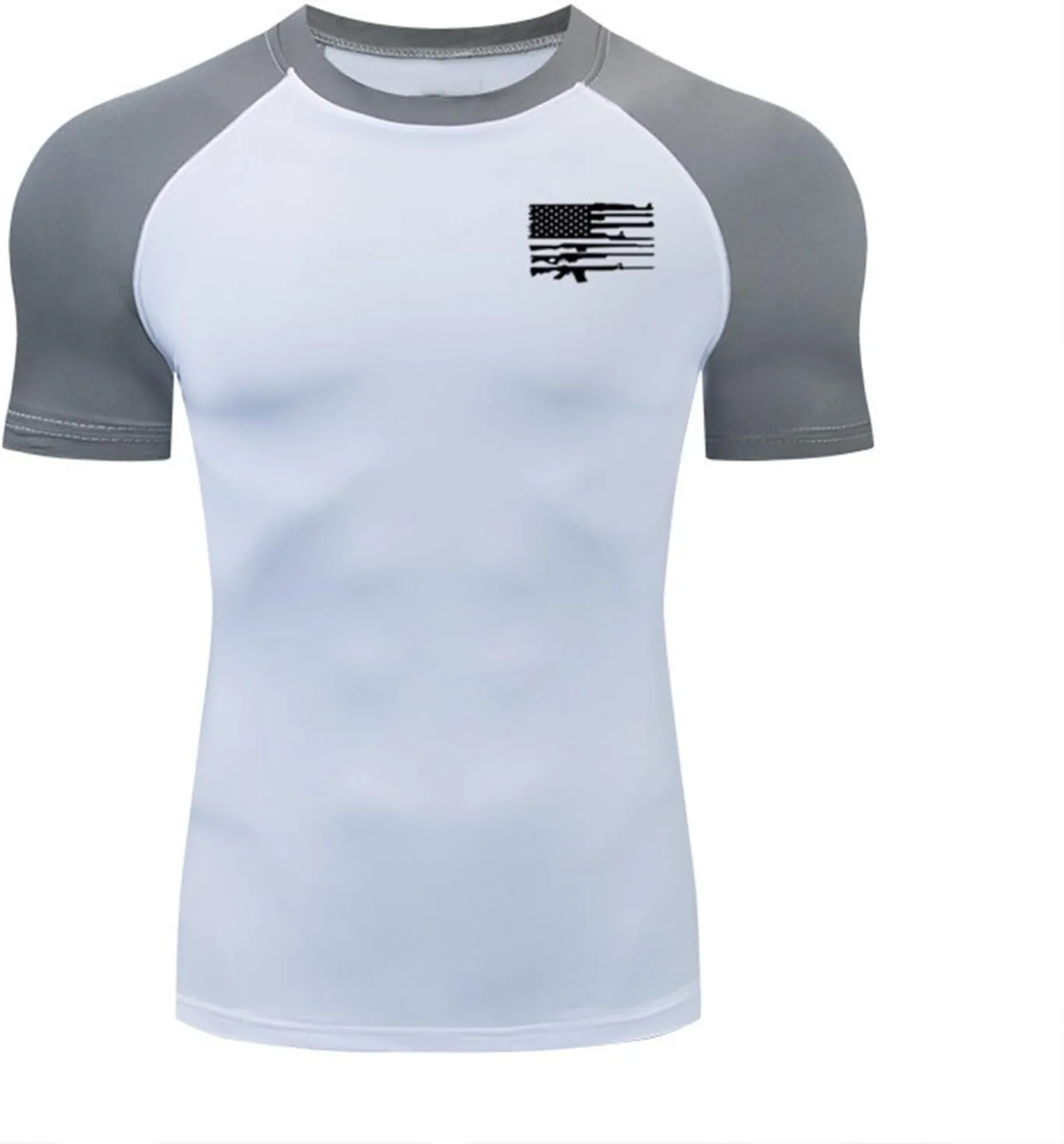 

Футболка Cambkatl Raglan с компрессией и коротким рукавом