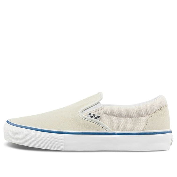 

Кроссовки slip-on casual low tops skateboarding shoes white Vans, белый