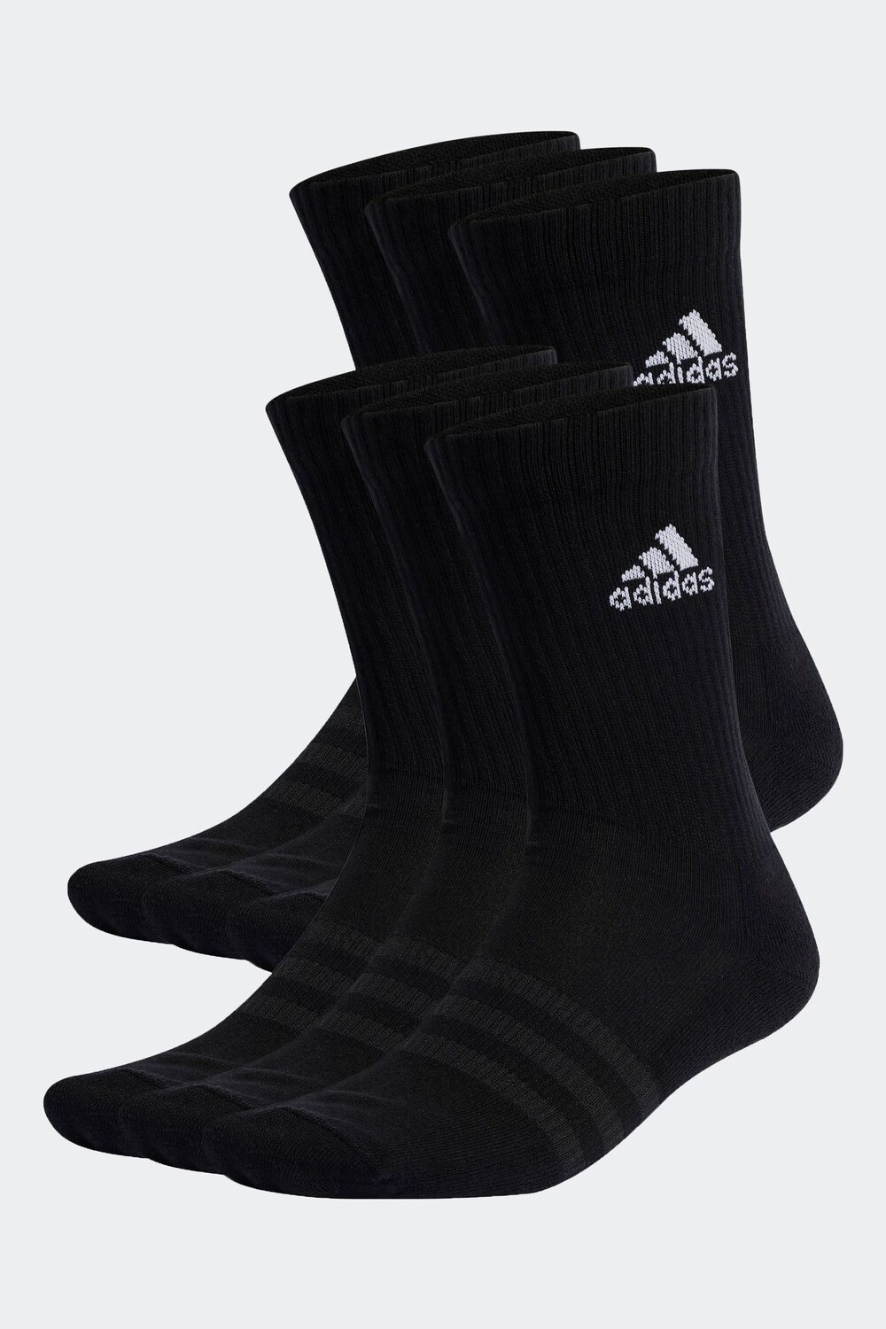 

Упаковка из шести хлопковых носков Active Flex Adidas, черный