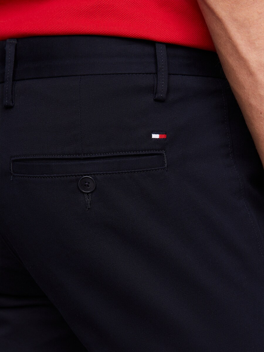 Узкие брюки-чинос TOMMY HILFIGER Bleecker 1985, marine blue — фото 3