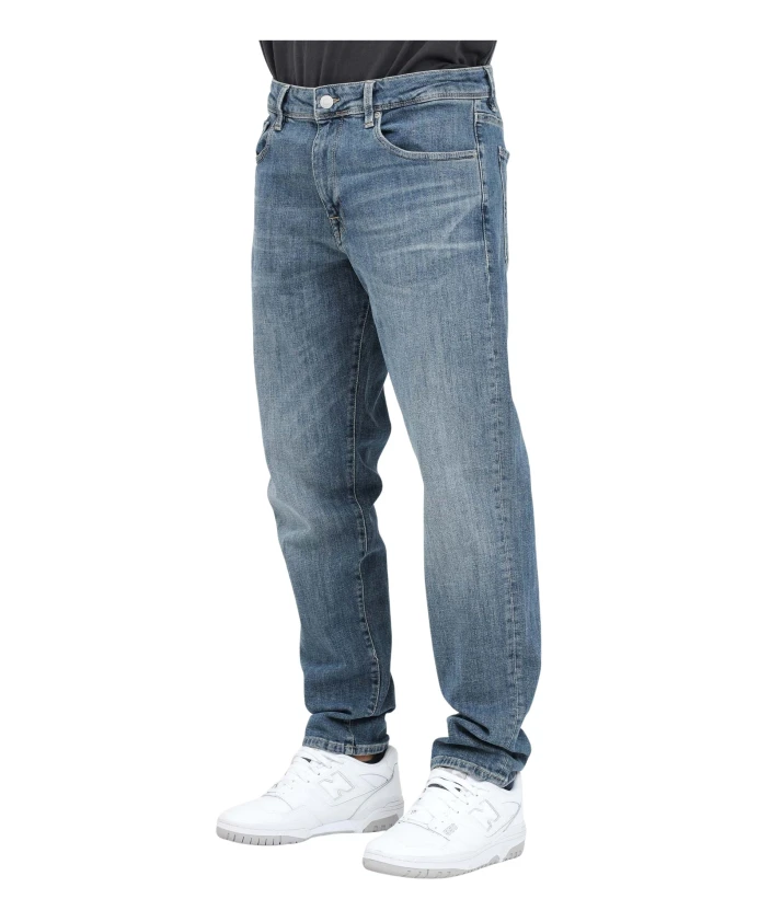 

Узкие джинсы из денима Selected Homme, синий