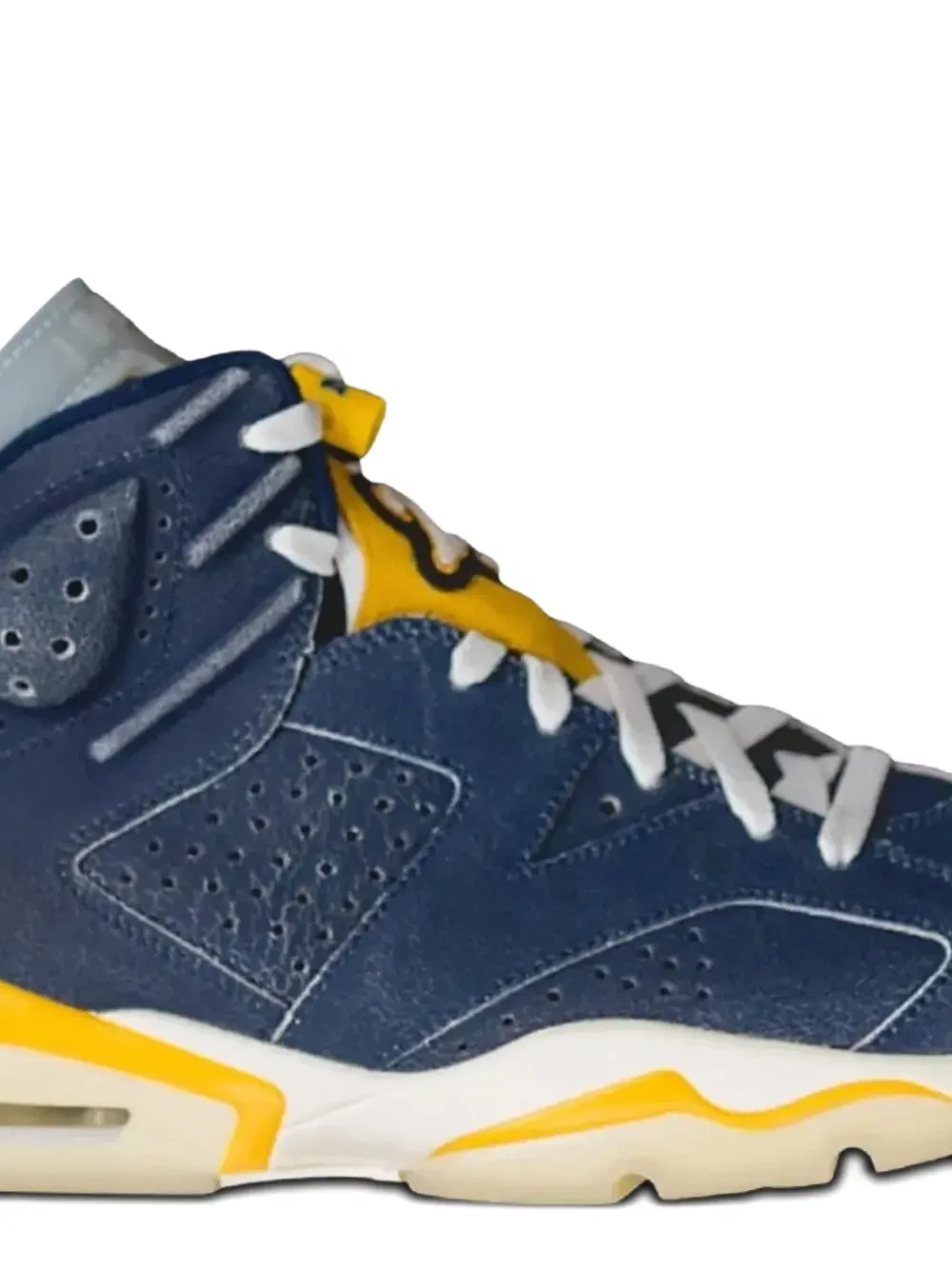 Кроссовки Jordan 6 Michigan PE, синий — фото 2