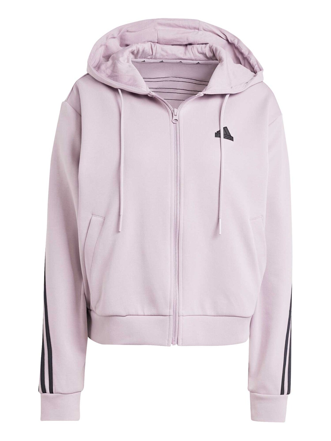 

Толстовка Adidas Sportswear Future Icons 3-Stripes Full Zip Hoodie, розовый