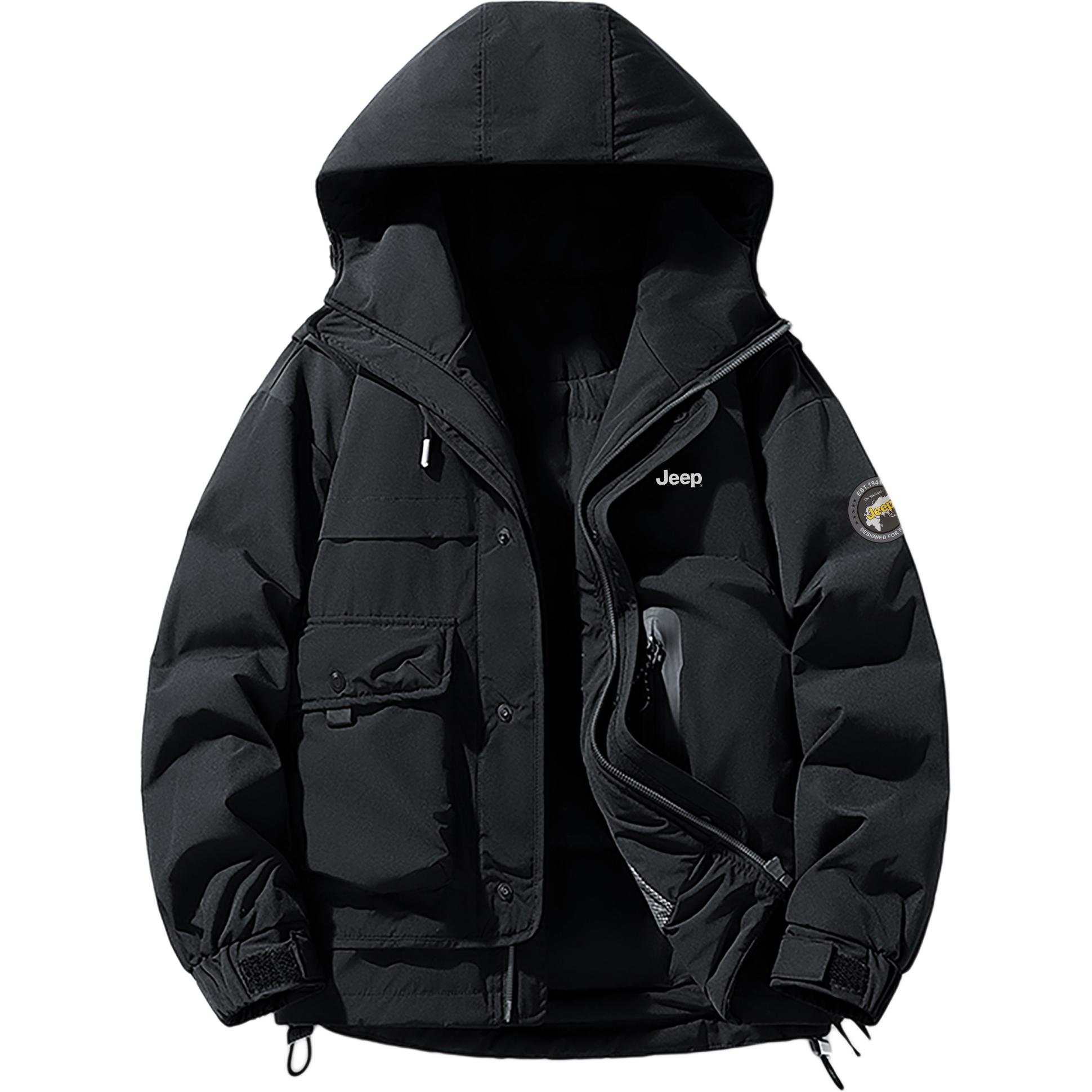 

Пуховик Unisex Jeep, Кофе