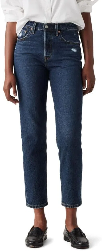 Джинсы Levi's 501 Crop, цвет Salsa Authentic