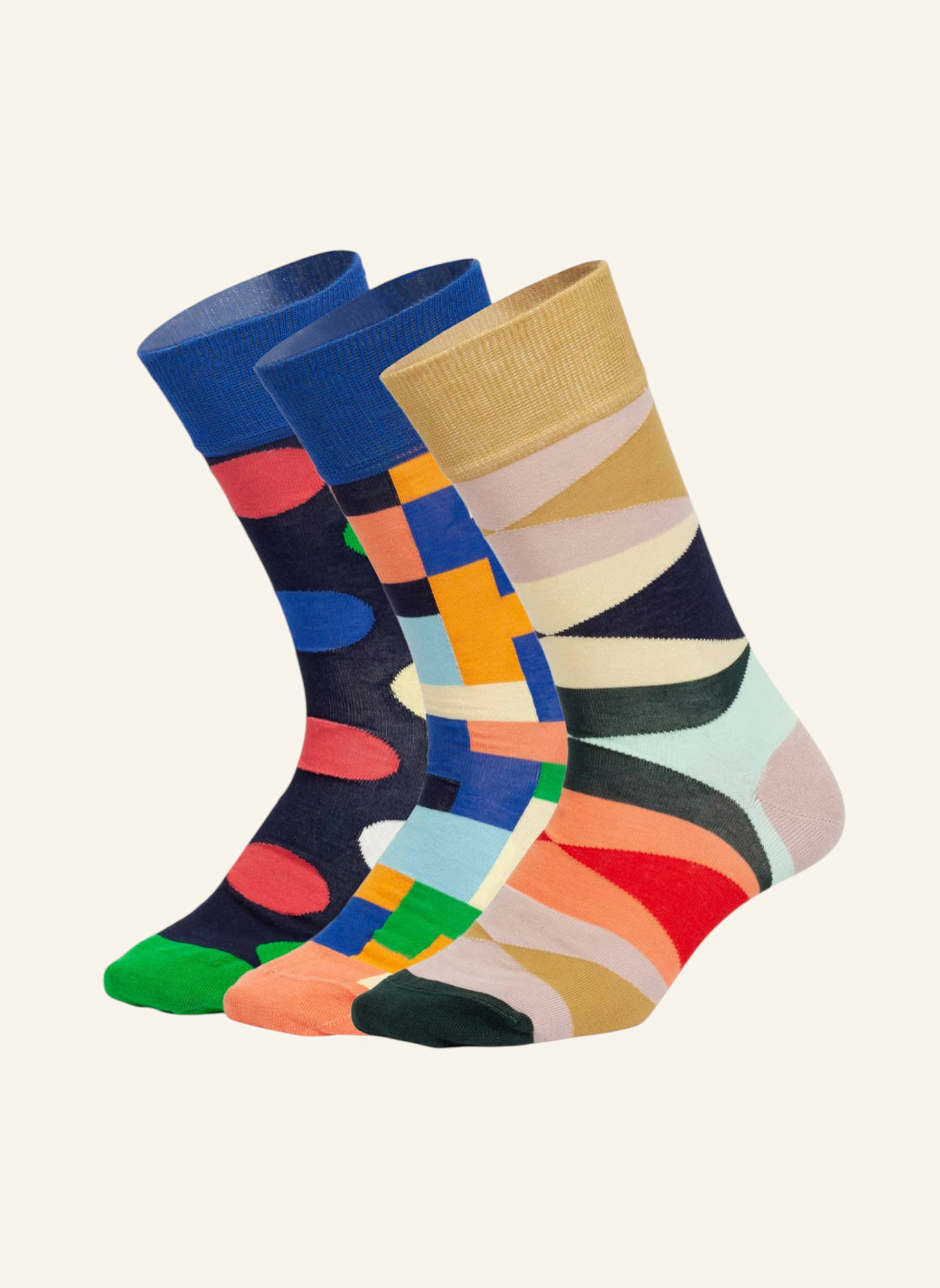 

Носки с геометрической иллюзией в подарочной коробке Dillysocks, мультиколор