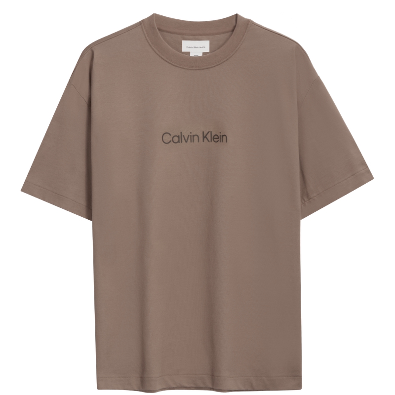 Calvin Klein Футболка мужская Dark Taupe — фото 3
