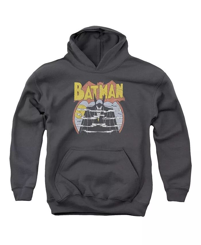 

Толстовка с капюшоном Foggy Pull Over Hoodie для мальчиков и подростков DC Comics, серый