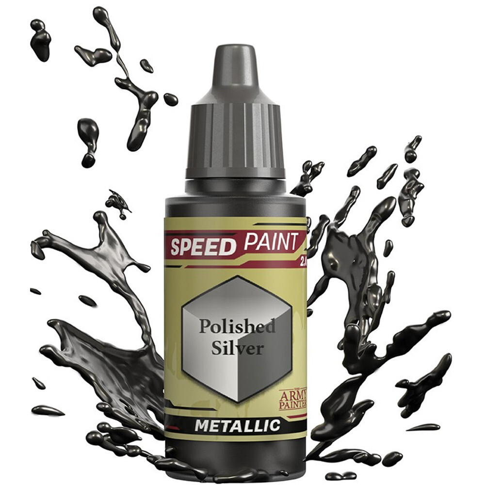 

Аксессуары Army Painter Speedpaint 2.0 Metallic: Polished Silver (18ml)