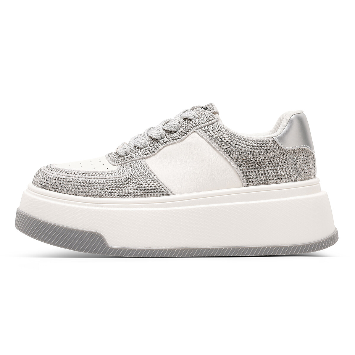 

Кроссовки C°BANNER Skateboarding Shoes Women's Low-top White/Gray, белый/серый