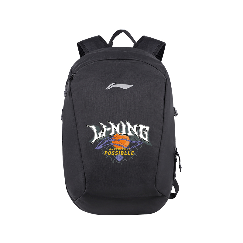 

LINING Полиэстеровый рюкзак унисекс черный, Black