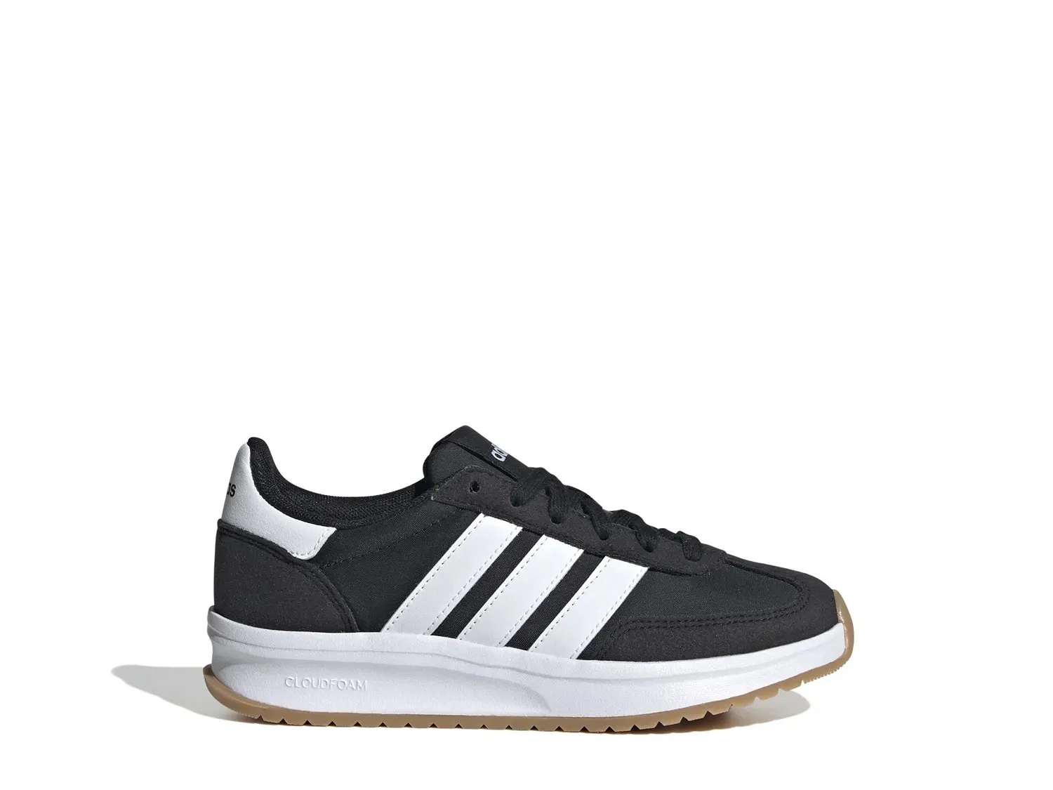 Кроссовки Adidas Run '70s 2.0 - детские, черные/белые — фото 3