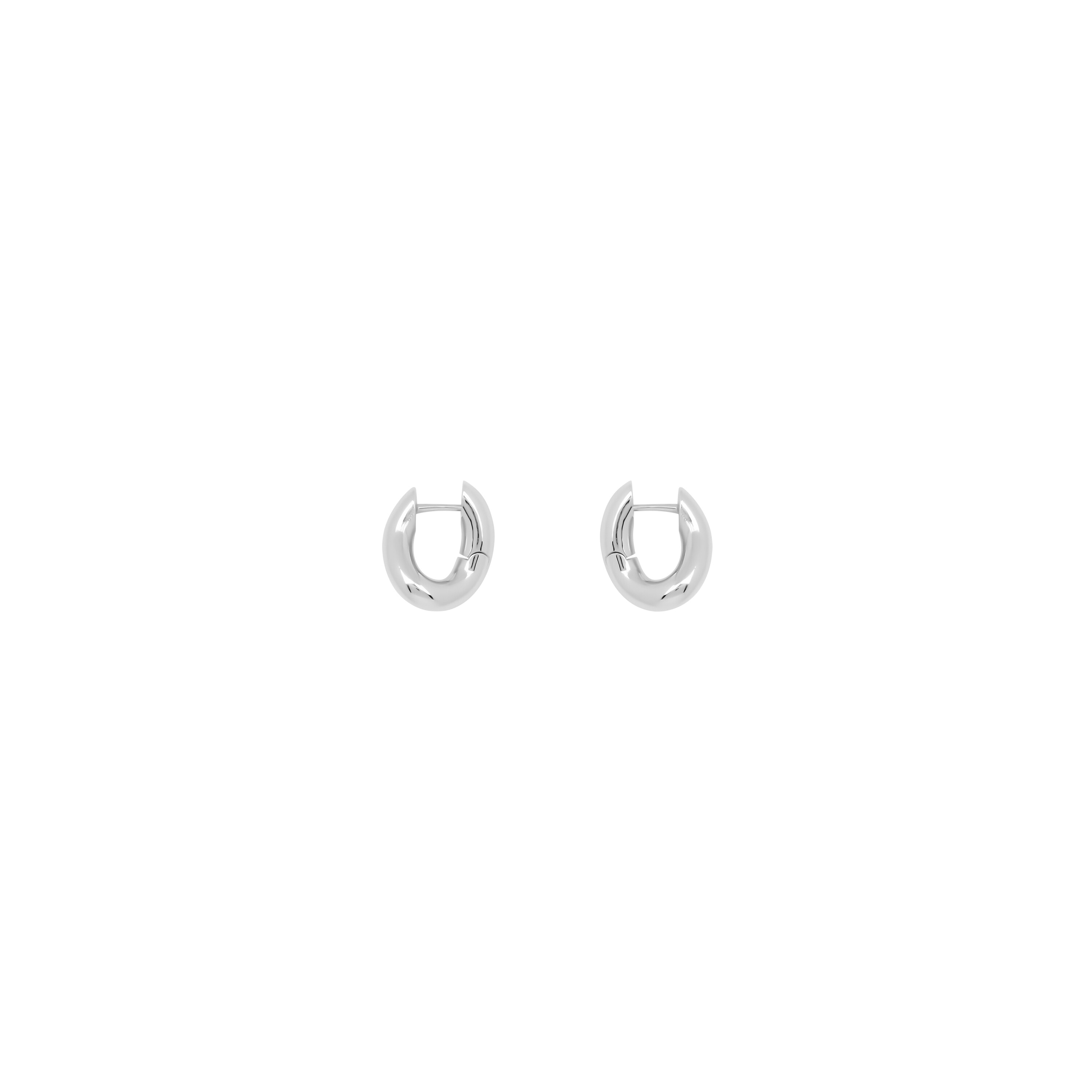 

Серьги Loop XXS BALENCIAGA, серебряный