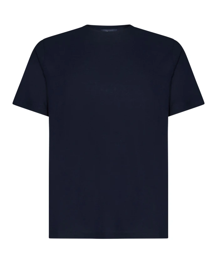 

Синие футболки и поло с круглым вырезом Herno, синий