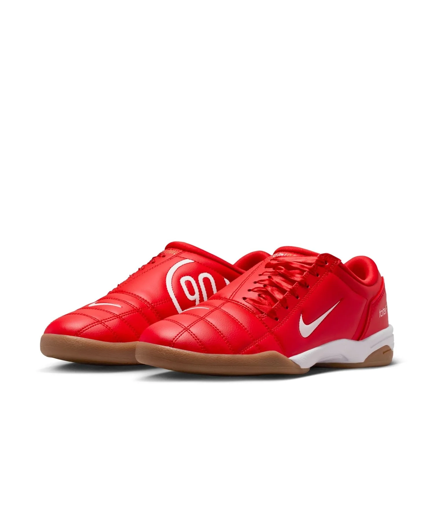 Кроссовки для футбола и улицы TOTAL 90 III NIKE оранжевые — фото 3