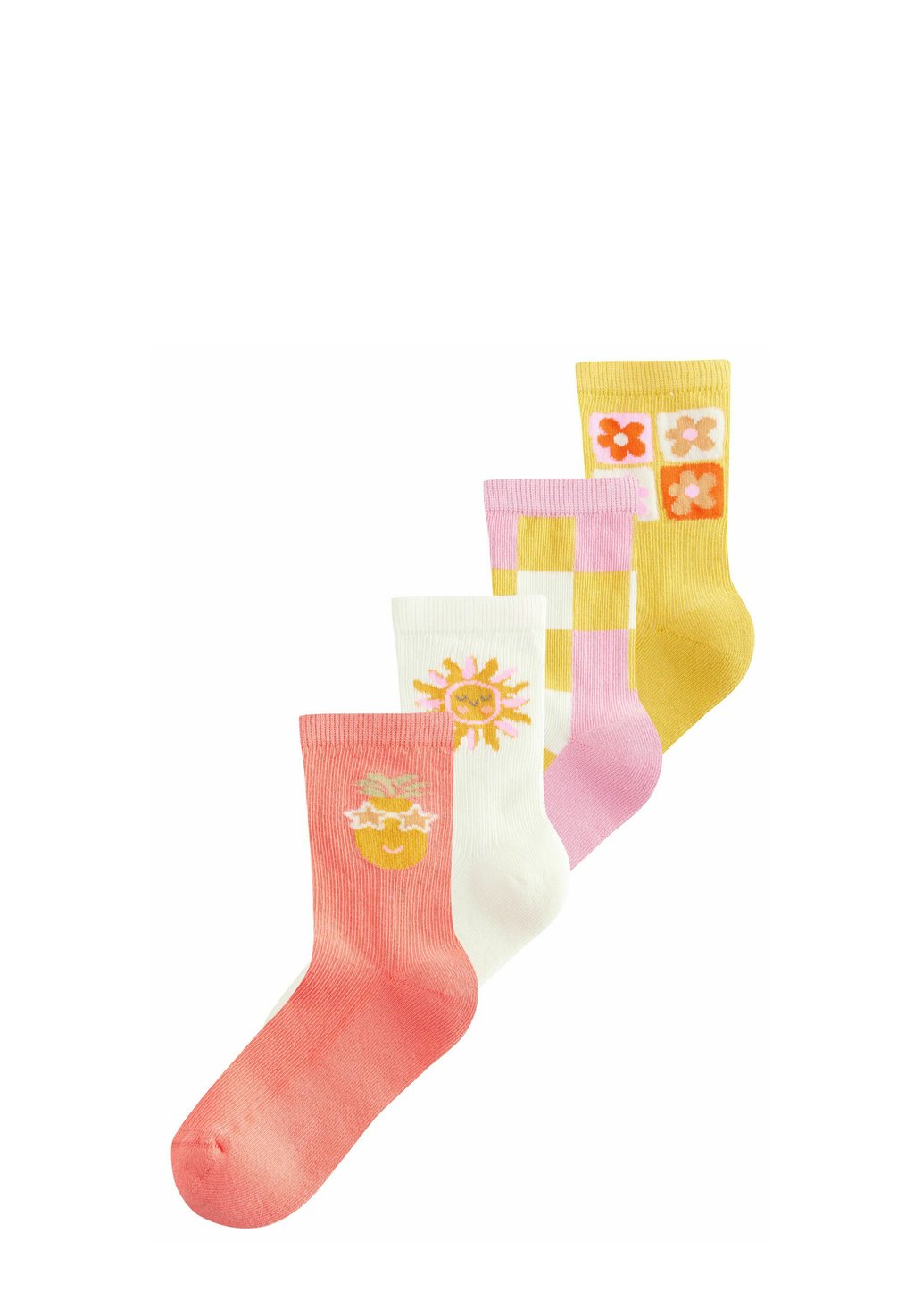 

Носки 4 PACK RICH ANKLE Next, фуксия