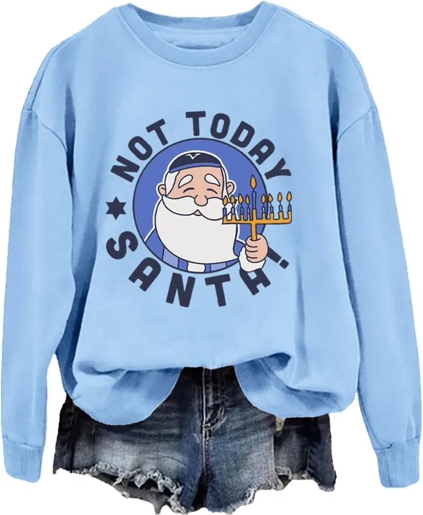 

Толстовка Not Today Santa JIONOCY