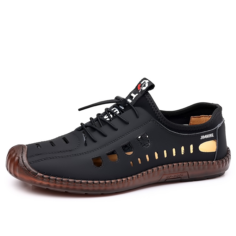 

King Jinmai Мужские повседневные кроссовки Low Top желто-черные, цвет Black