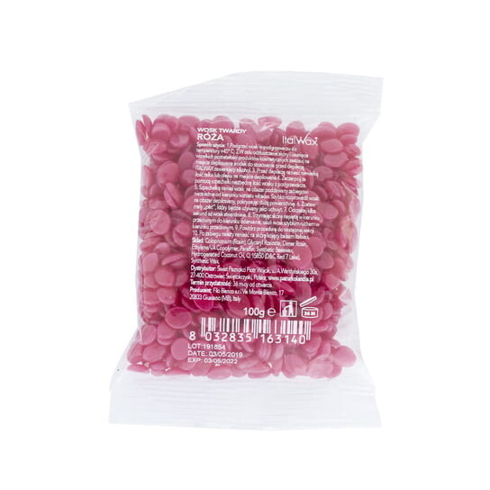 

Воск ItalWax Rose Film - твердый воск в гранулах для бесполосной депиляции, низкотемпературный 100г