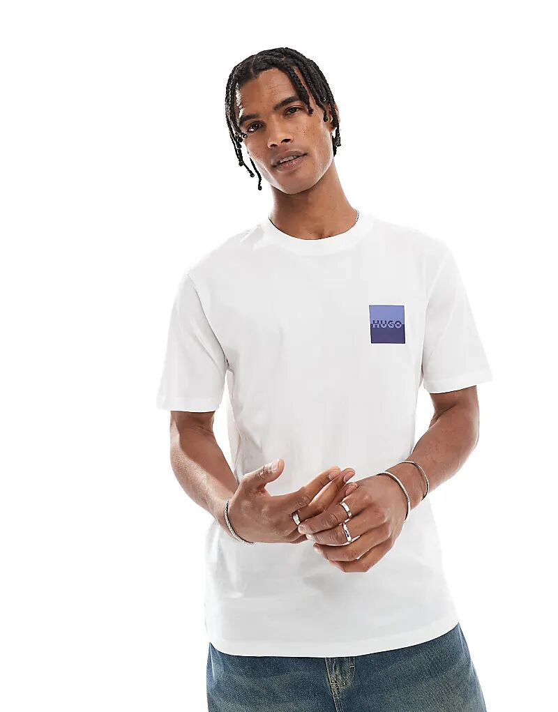 

Футболка Hugo Red Dapusi белого цвета