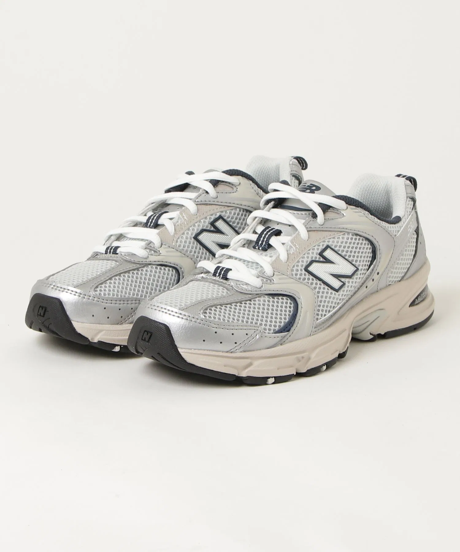 Унисекс кроссовки New Balance MR530 серебристые — фото 3