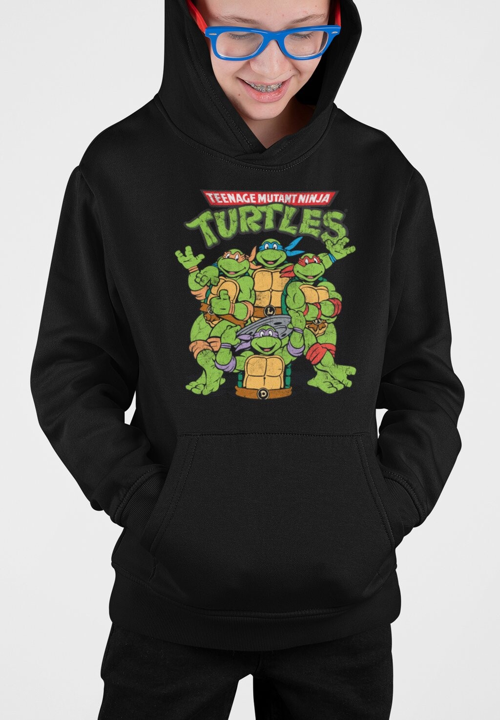 

Толстовка Teenage Mutant Ninja Turtles Group Henry Tiger, черный