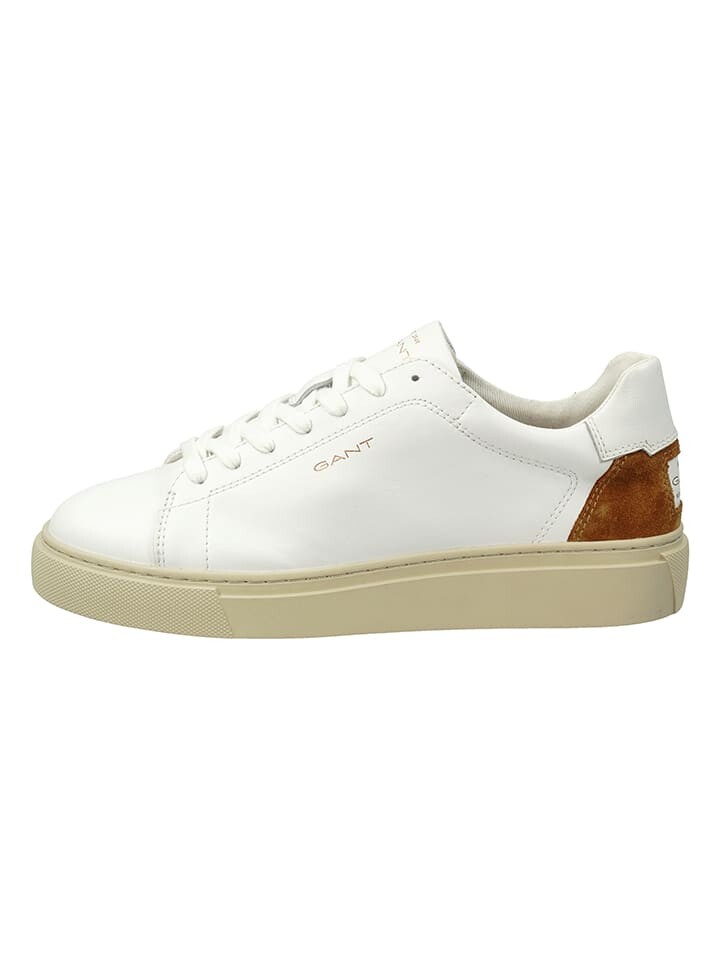 

Низкие кроссовки GANT Footwear Leder Julice, цвет weiß/hellbraun