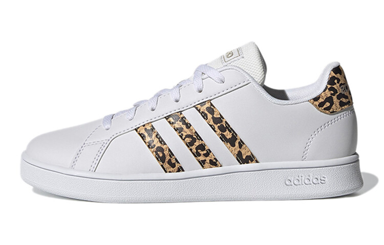 

GRAND COURT Kids Скейтбординг Кроссовки Детские Низкие Белые Adidas Neo