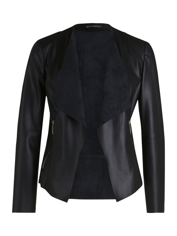 

Блейзер Betty Barclay Blazer-Jacke ohne Verschluss, черный