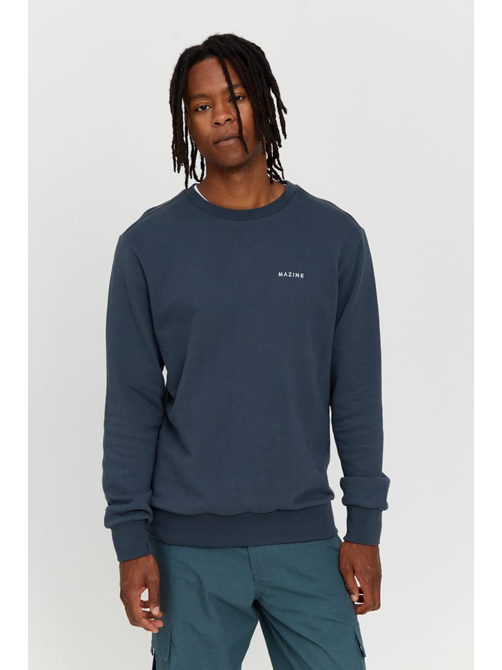 

Толстовка MAZINE Sweatshirt Barrow, темно-синий