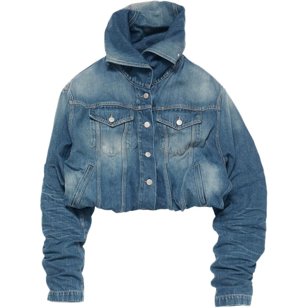 

Acne Studios Джинсовая куртка с капюшоном, Blue