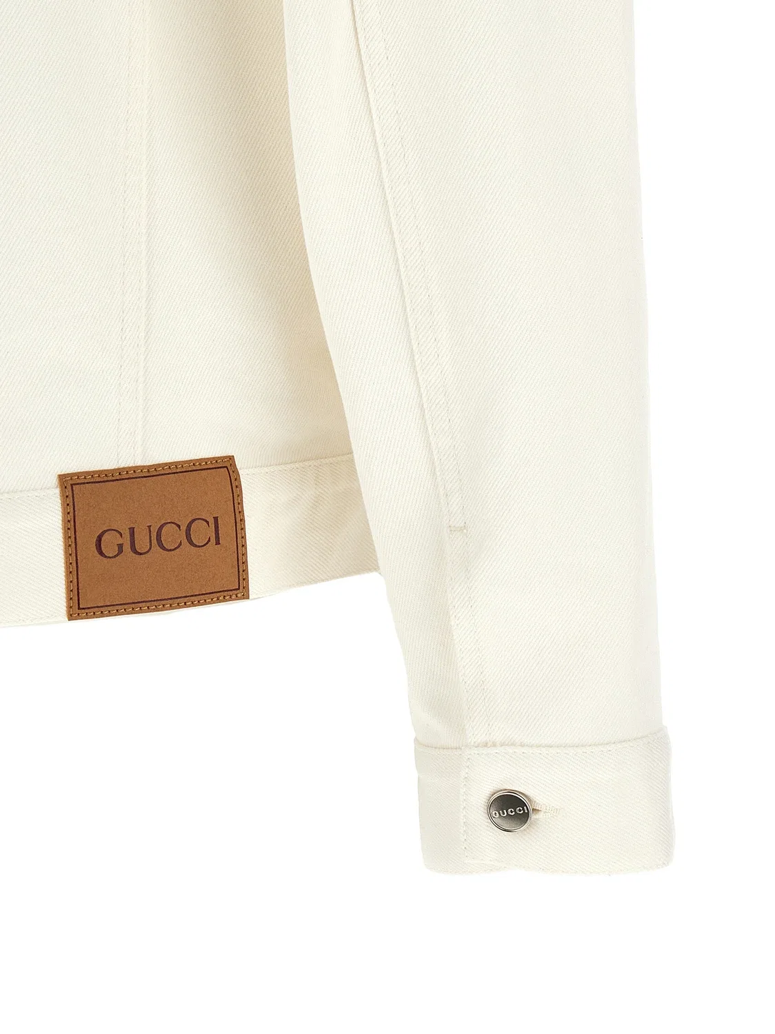 Куртка GUCCI Марсетто, белый — фото 4