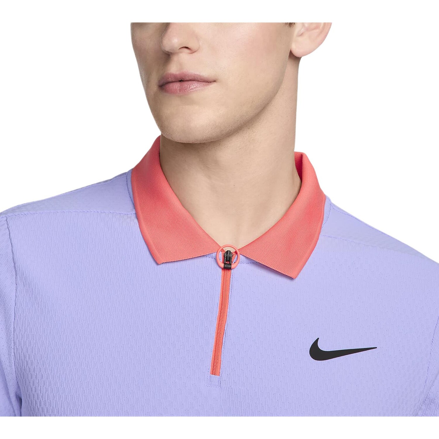 Мужская рубашка поло Court Slam Purple Nike, фиолетовый — фото 4