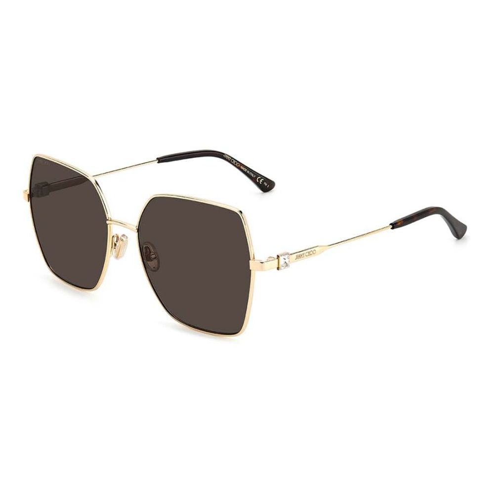 

Женские солнцезащитные очки Jimmy Choo Metal, золотой