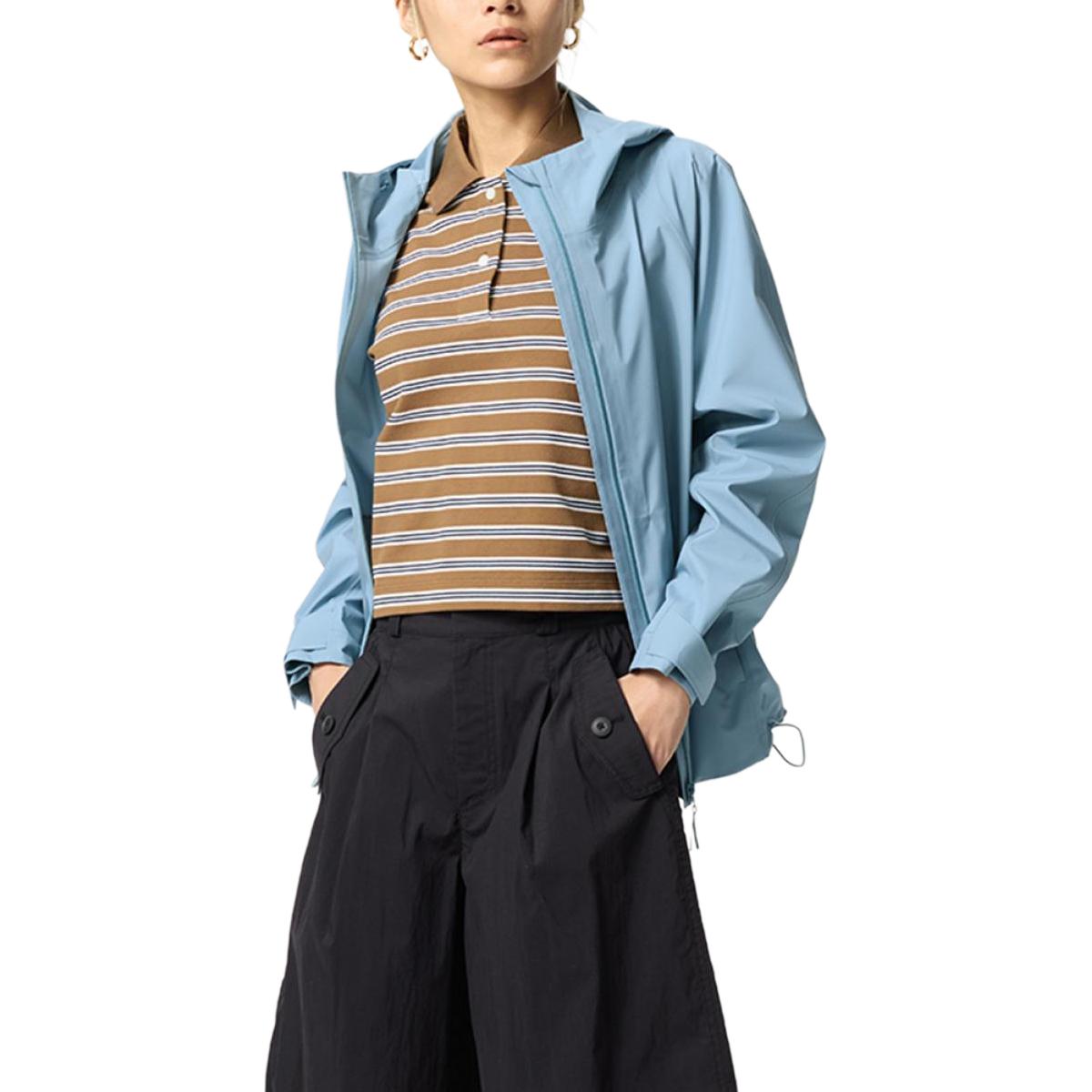 

UNIQLO Женская куртка розово-голубая, Pink Blue