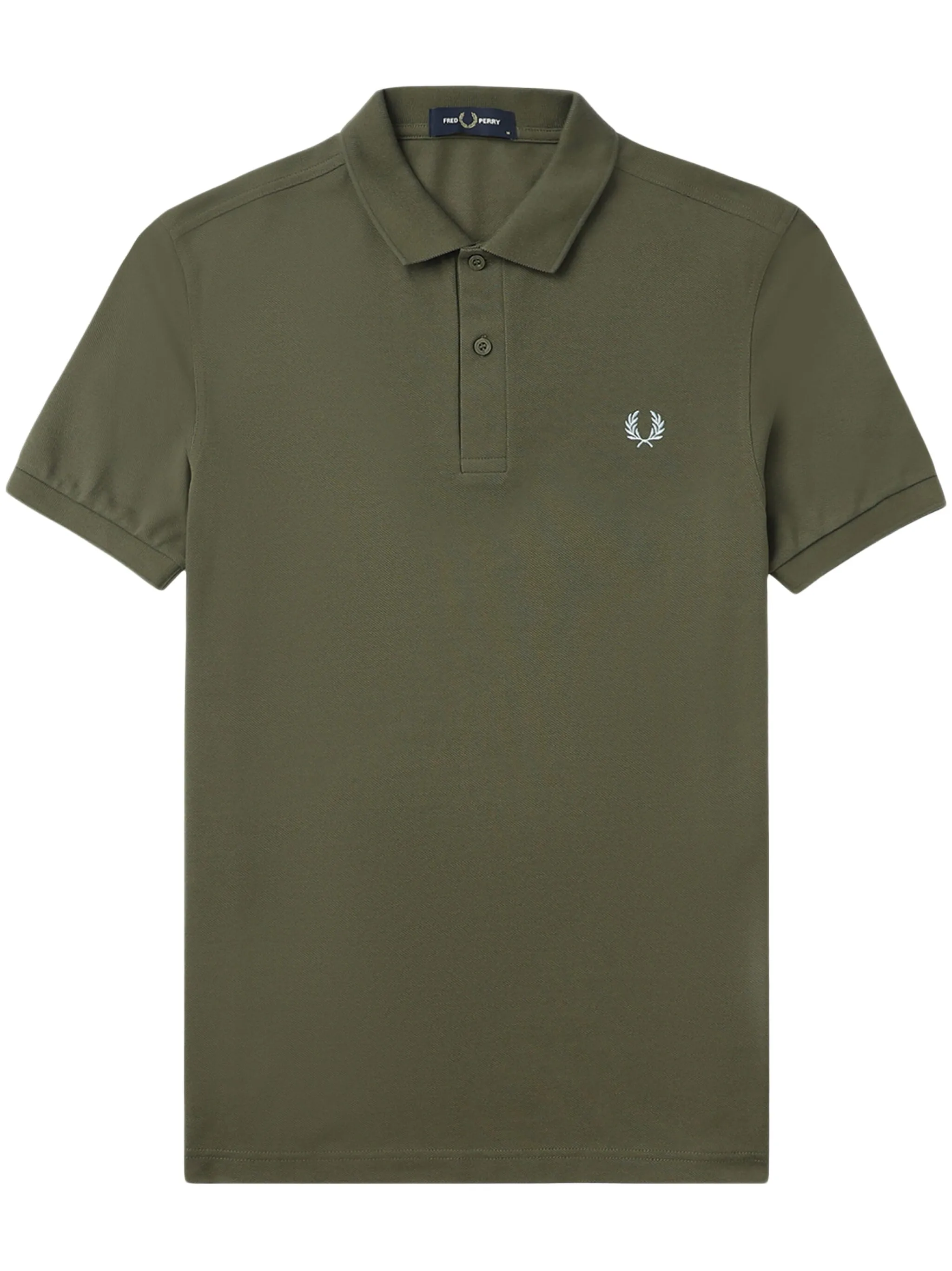 

Рубашка поло с вышитым логотипом Fred Perry, зеленый