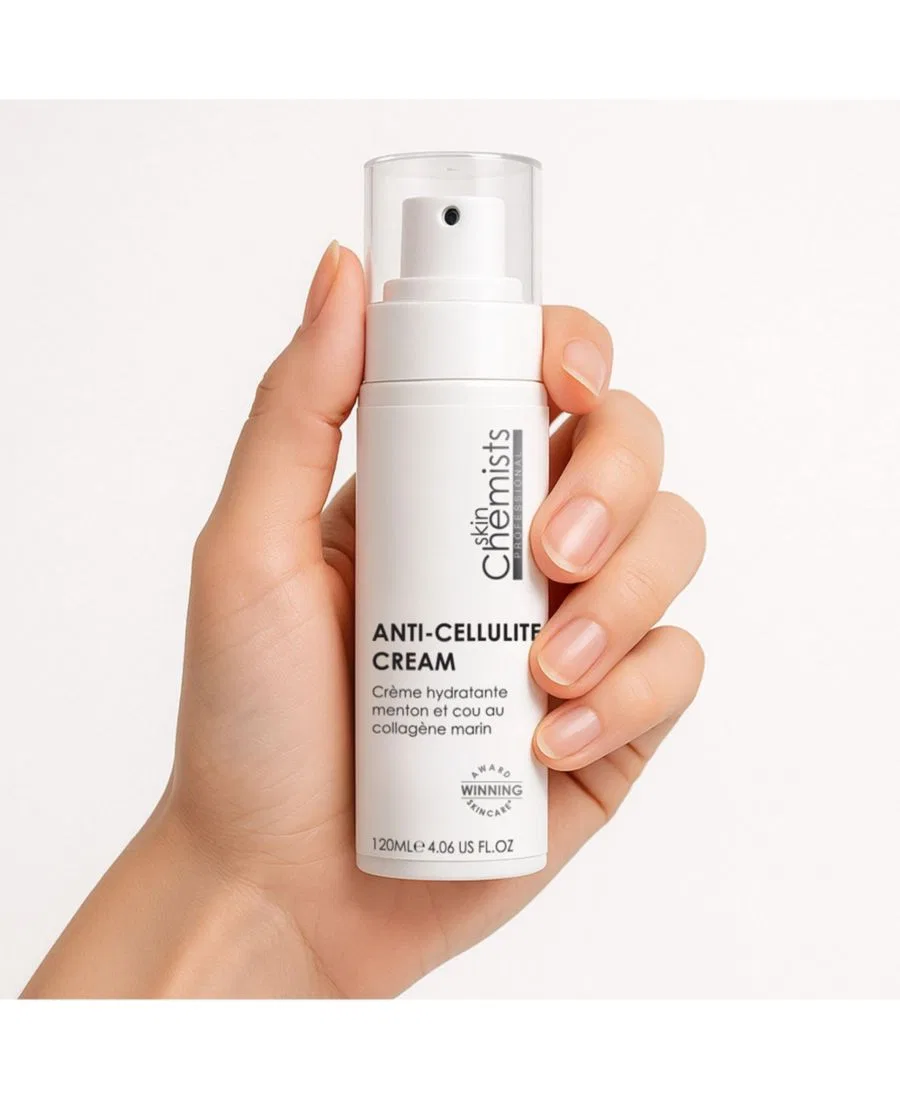 Антицеллюлитный крем 120 мл Skinchemists, белый — фото 3