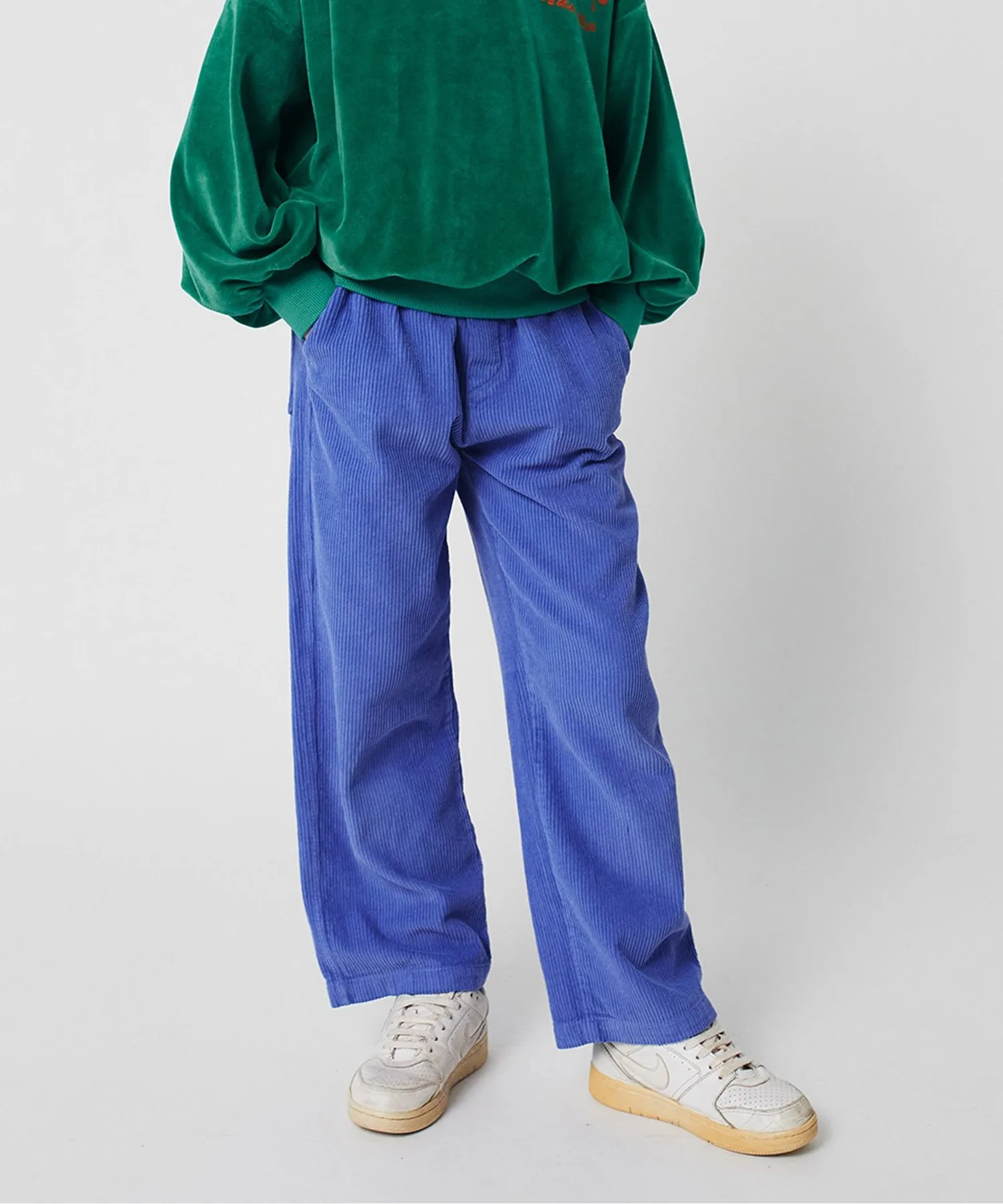 Детские штаны из вельвета lilac corduroy BOBO CHOSES лавандовые